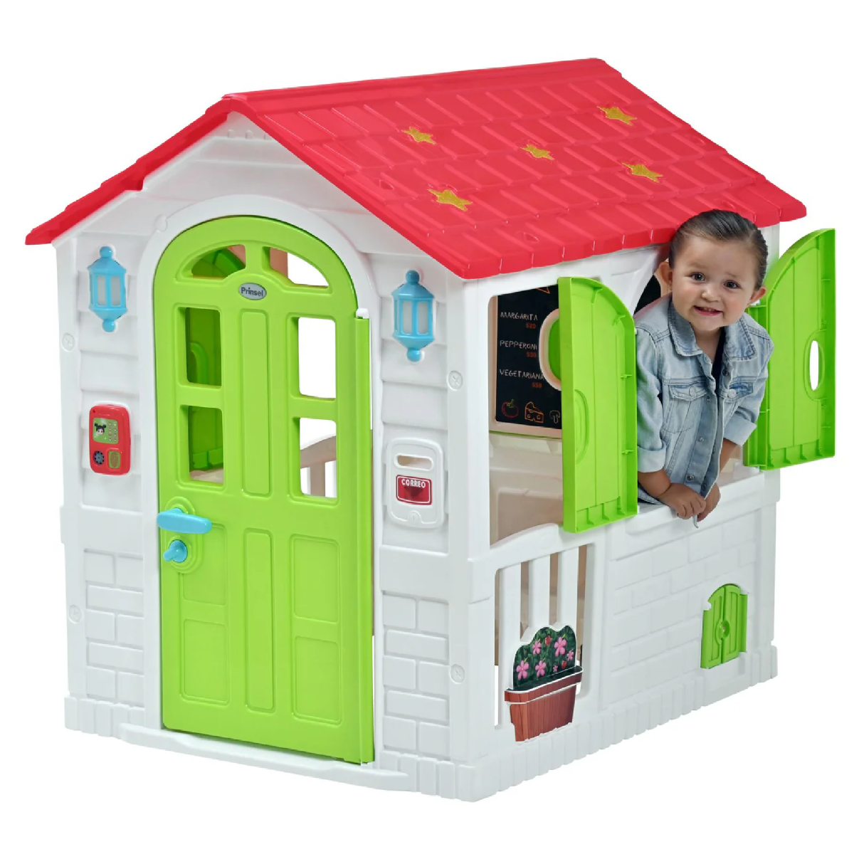 PlayHouse 2 en 1 Prinsel Unisex ROJA