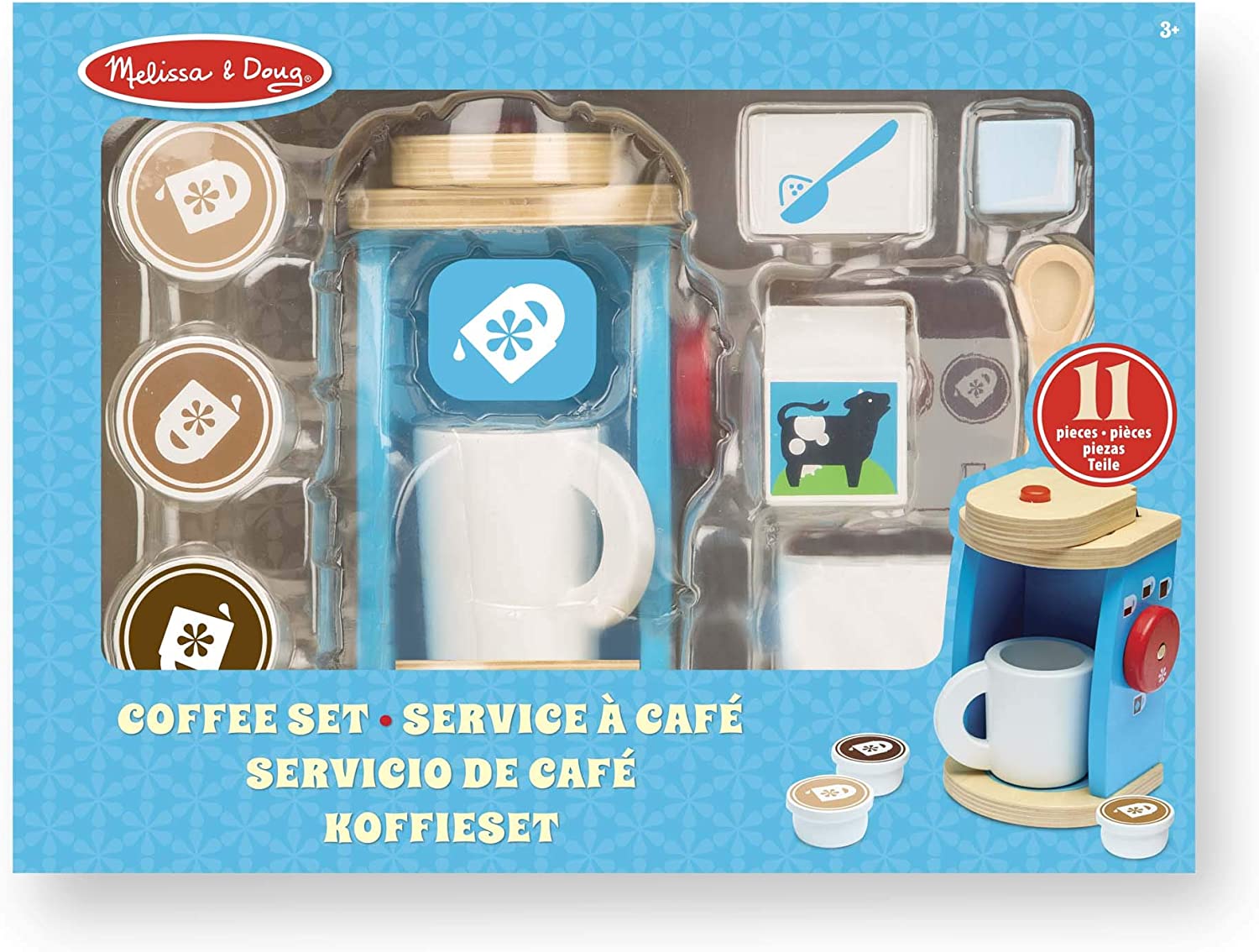 Melissa & Doug Juego de Cafetera