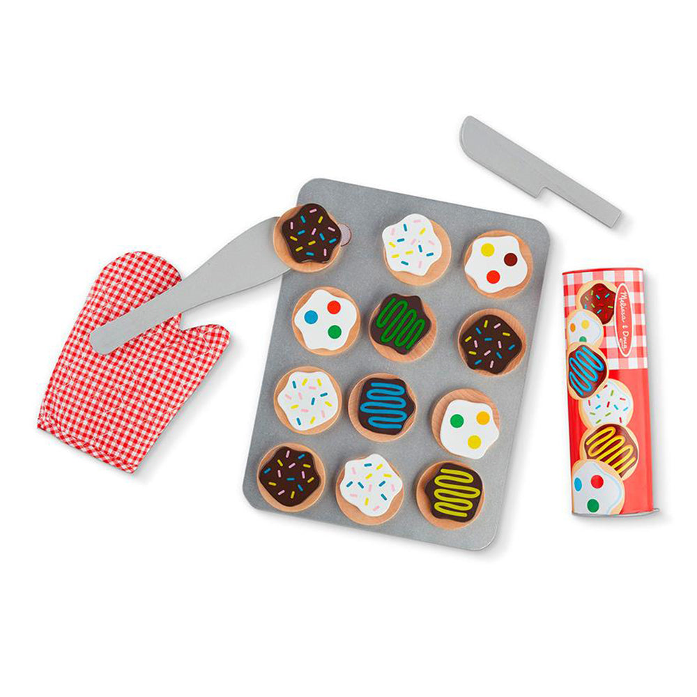 Melissa & Doug Pretend Play Cookie Cutter and Bake Set