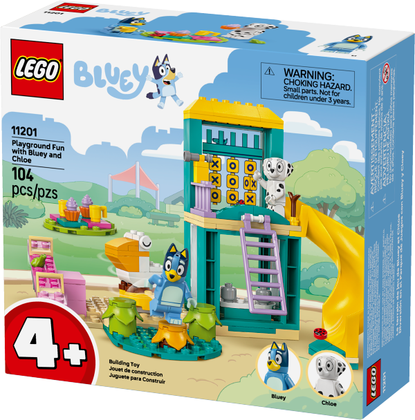BLUEY DIVERSIoN EN EL PARQUE DE JUEGOS CON BLUEY Y CLOEY 11201