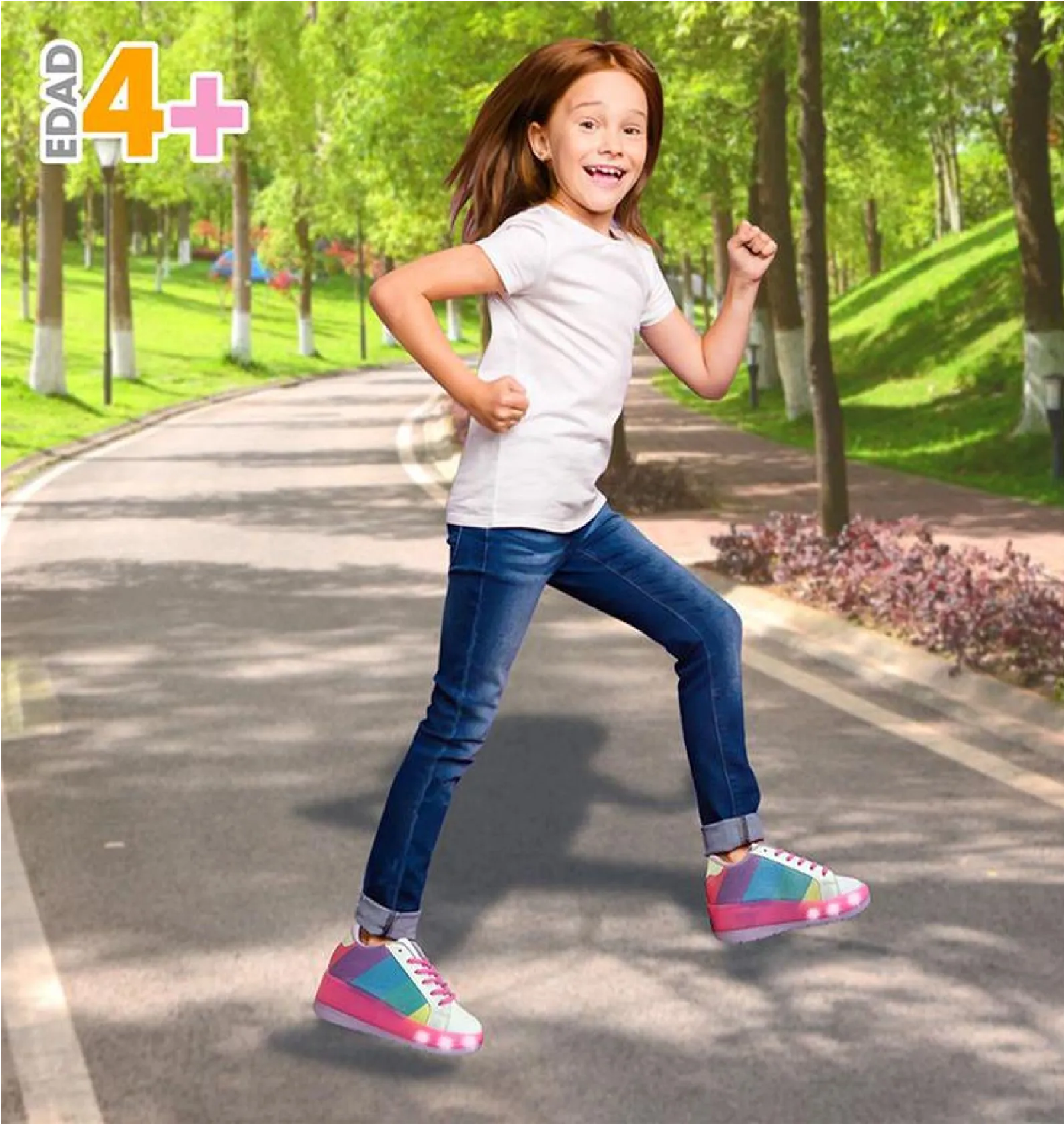 PATINES CON LUCES GLAM BY RUSH GIRL