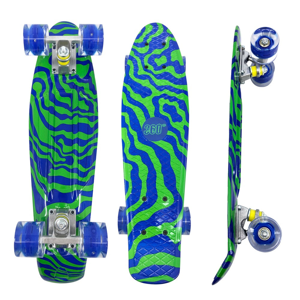 PATINETA 22 PULG CON LUCES RUSH 360