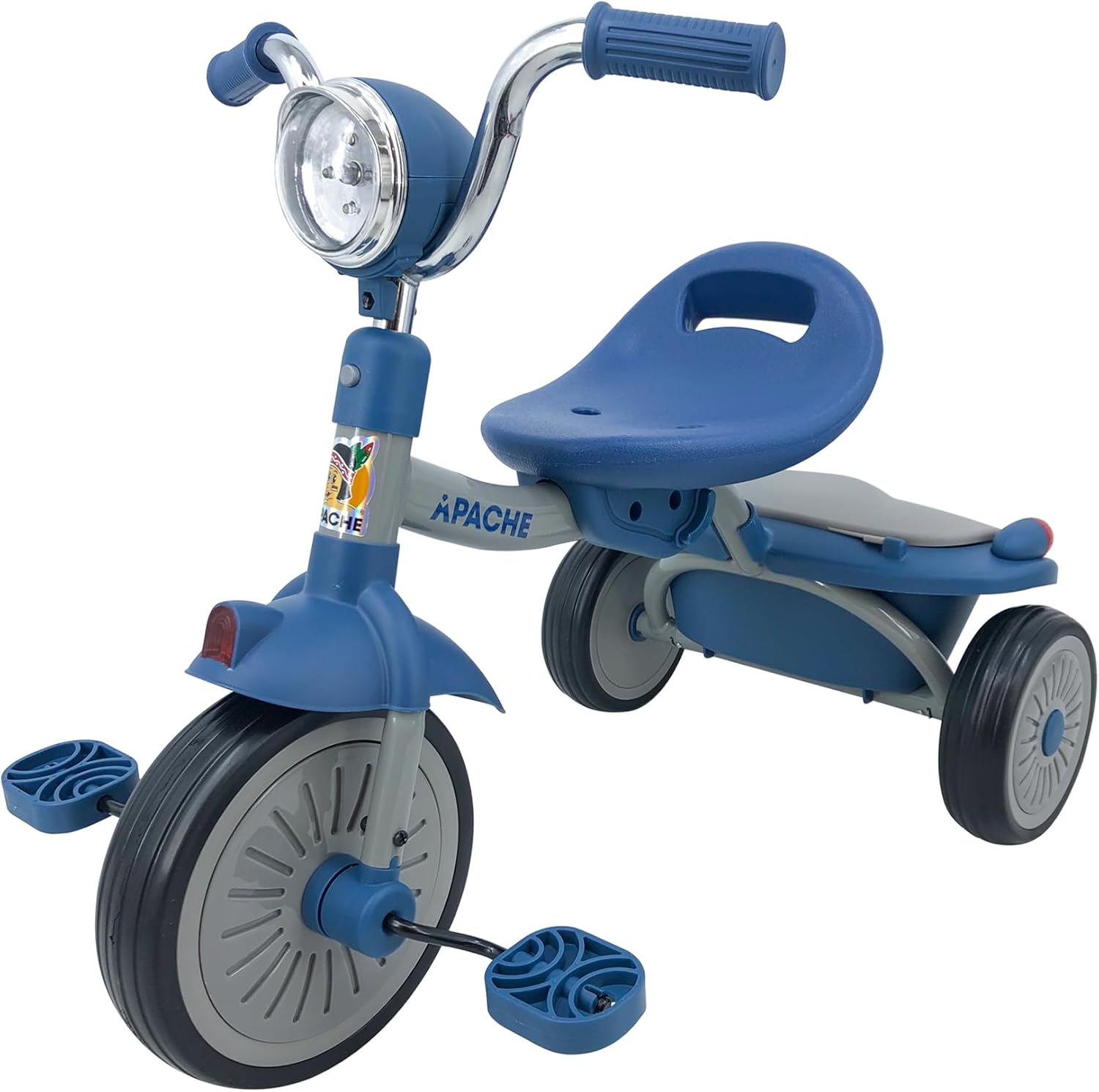 TRICICLO PLEGABLE APACHE AZUL