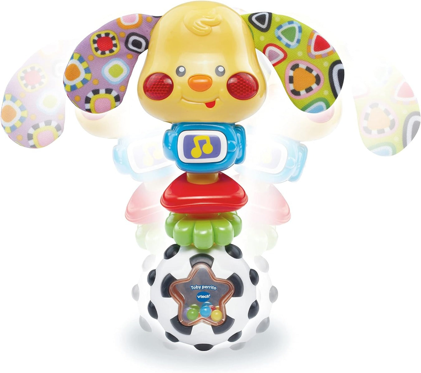 VTech Toby Perrito Sonajero Electrónico con Luz Y Voz