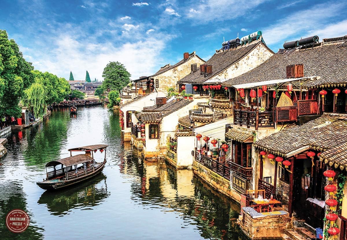 Ancient Chinese Village Puzzle 2000 Pieces