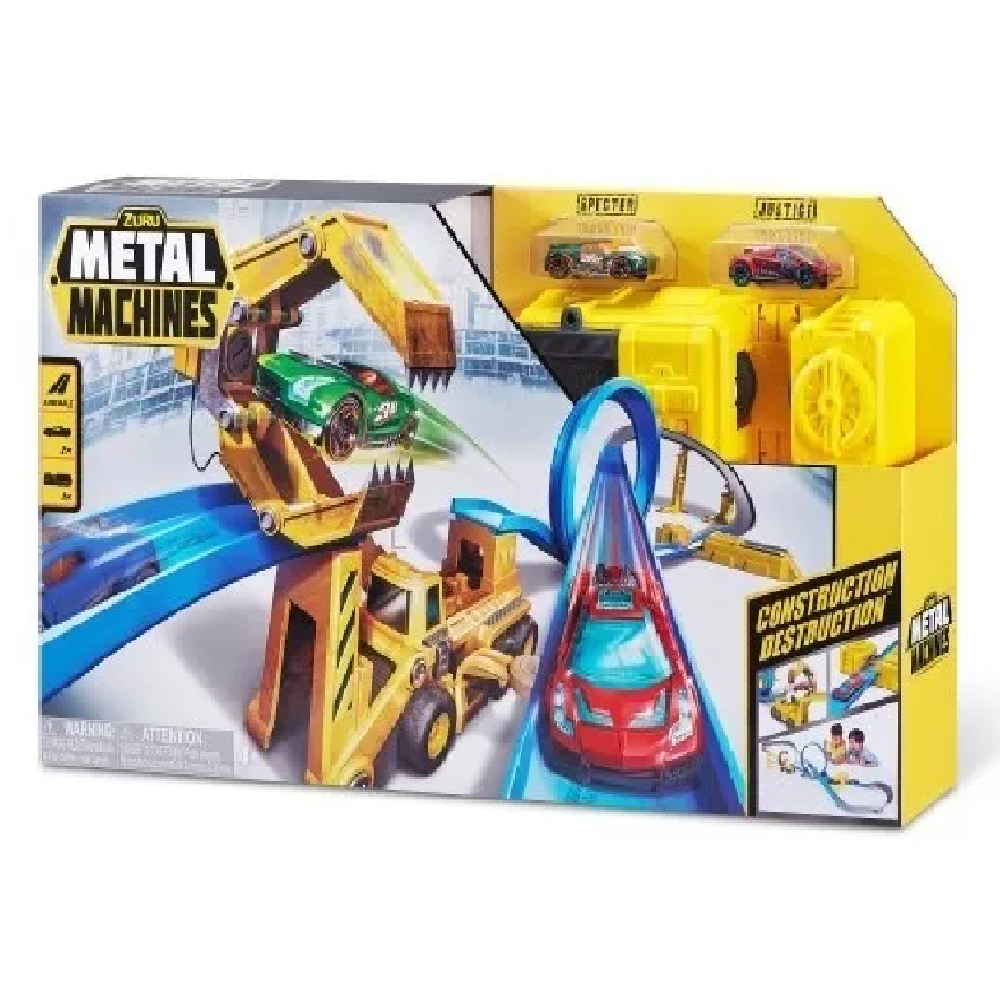 SET DE PISTA CON VEHICULO DE JUGUETE MACHINES