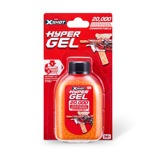 X SHOT HYPER GEL REFILL GEL 20000 PZAS