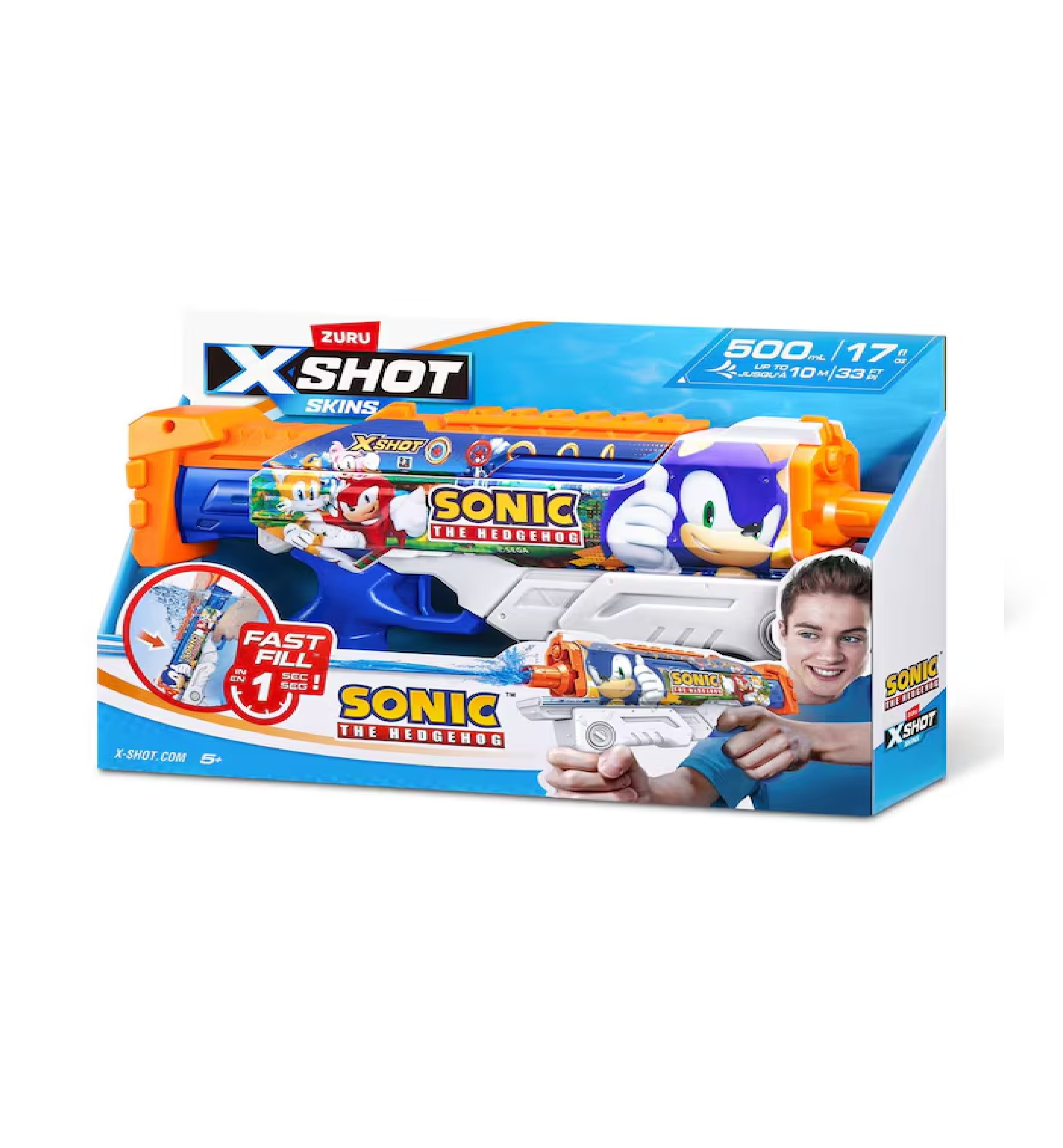 XSHOT LANZADOR DE AGUA SONIC 500ML