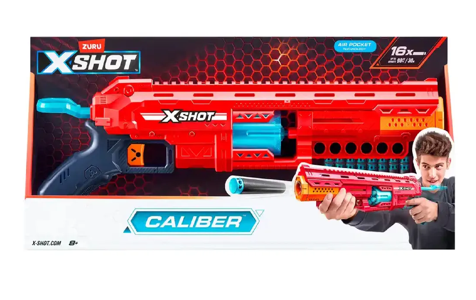 X SHOT LANZADOR EXCEL CALIBER 16 DARDOS