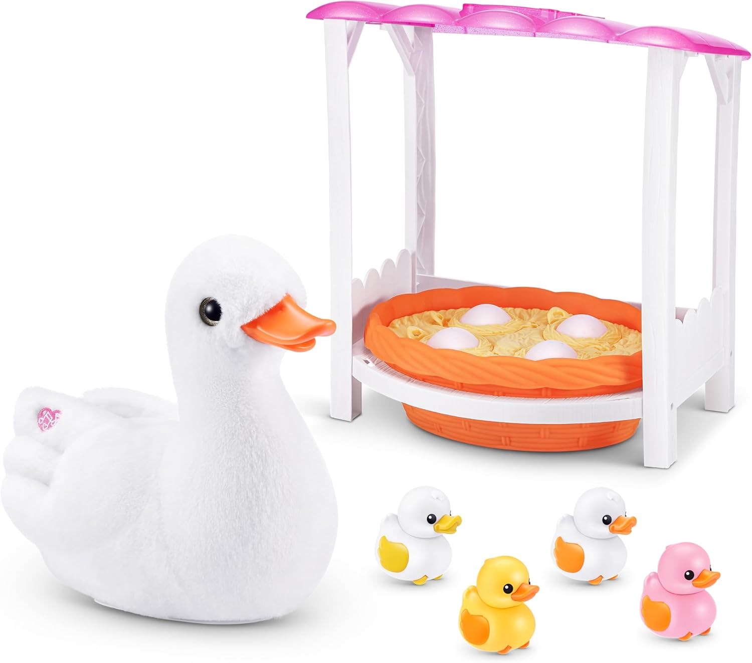 PETS ALIVE PELUCHE INTERACTIVO MAMA PATO