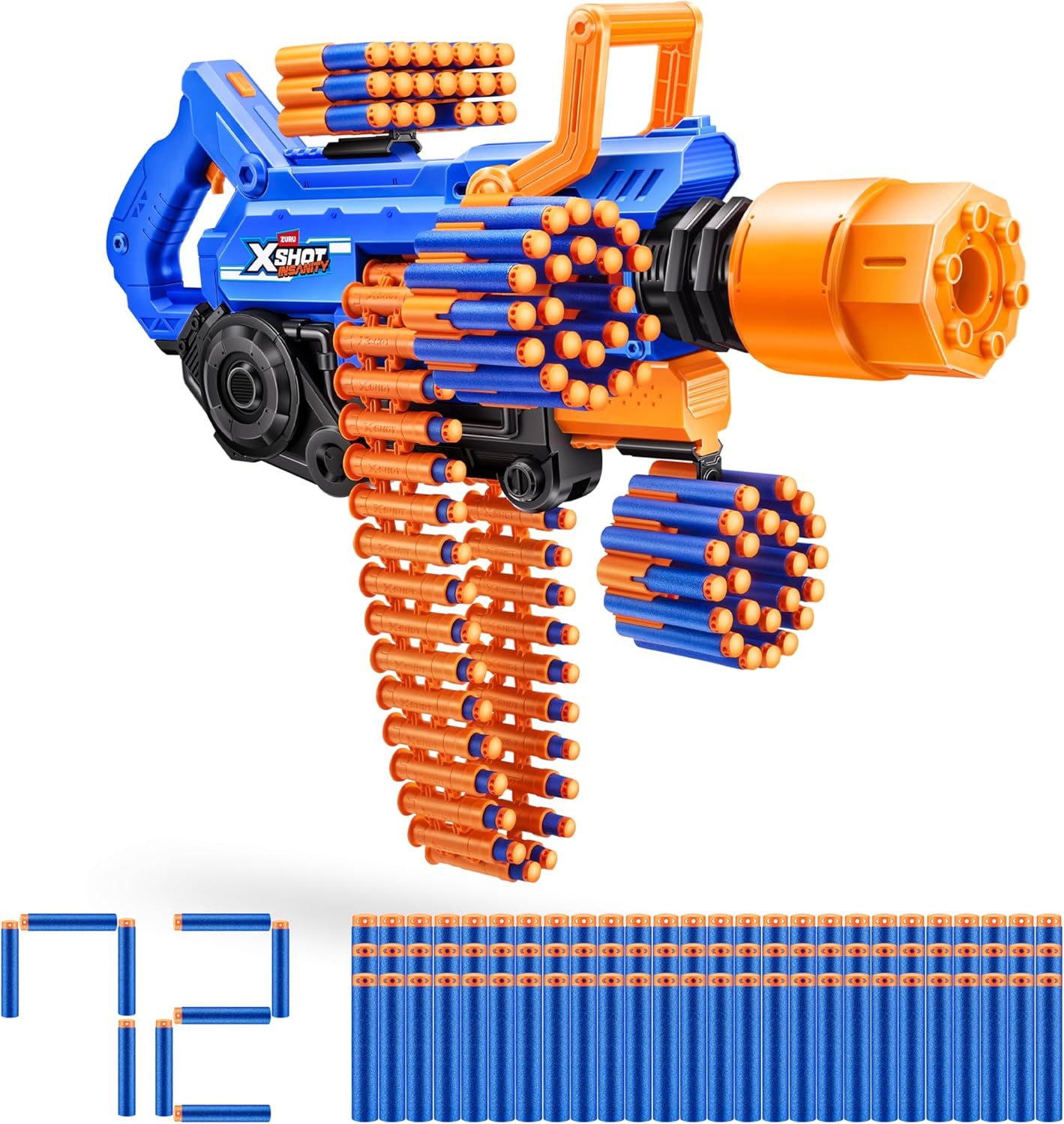 X SHOT INSANITY LANZADOR CLIP MANIA MOTORIZADO