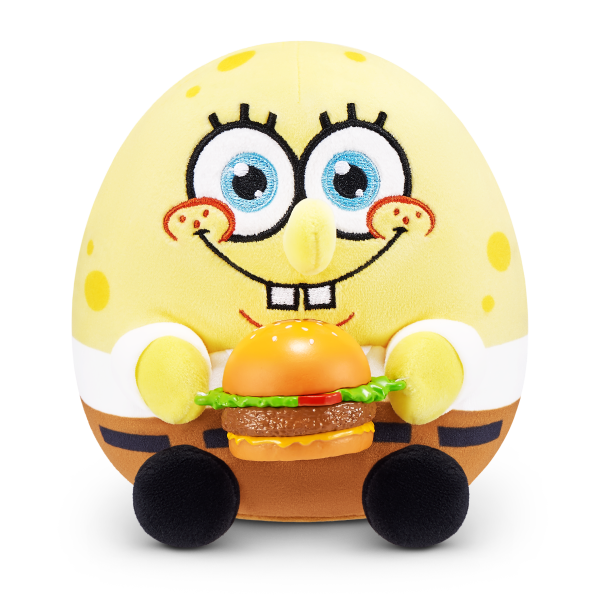 SNACKLES PELUCHE SORPRESA BOB ESPONJA SERIES 1