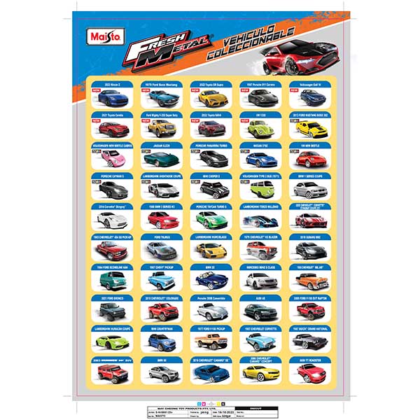 MAISTO DIE CAST VEHICULO BASICO 1:64
