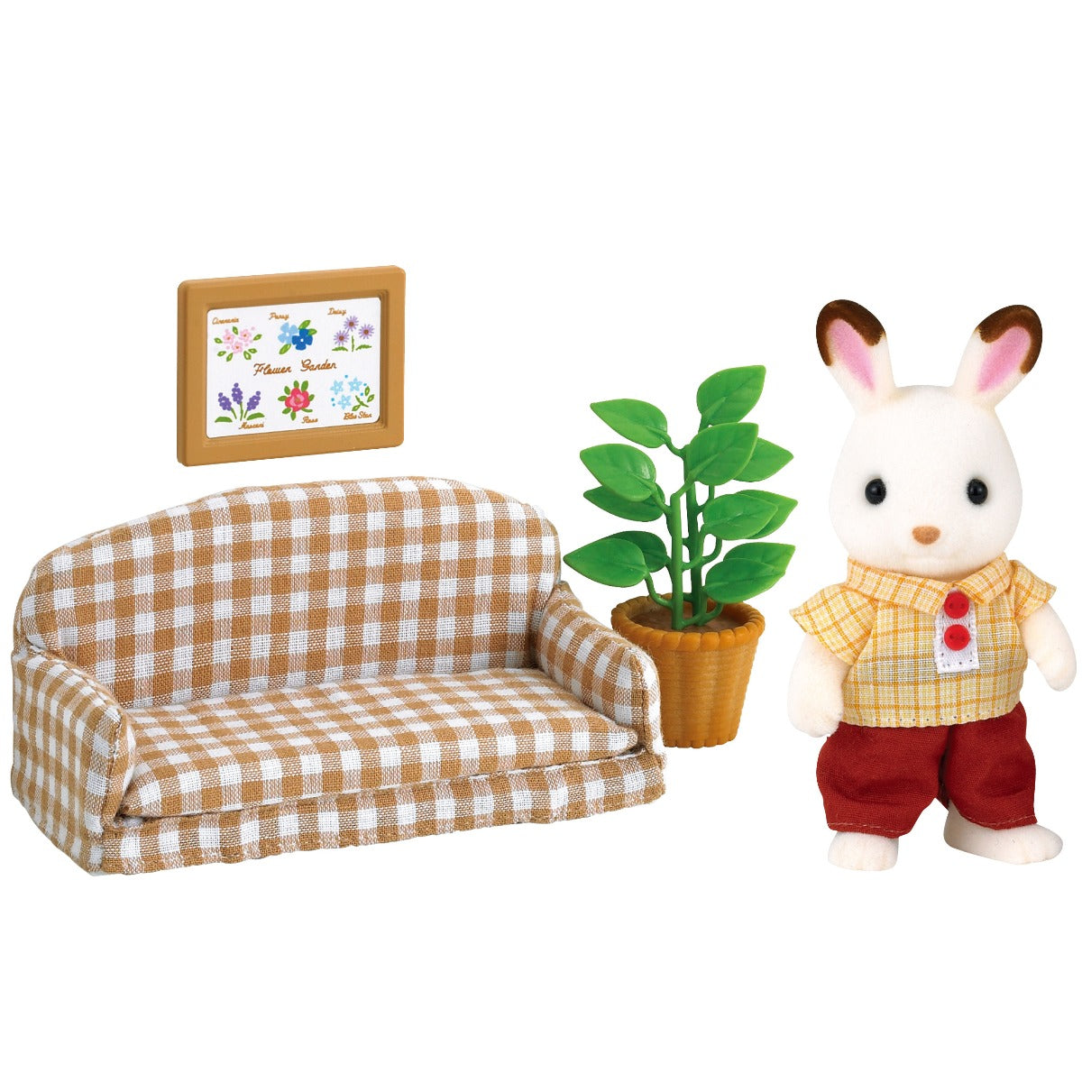 SYLVANIAN SET DE SOFA FRASIER CONEJO CHO