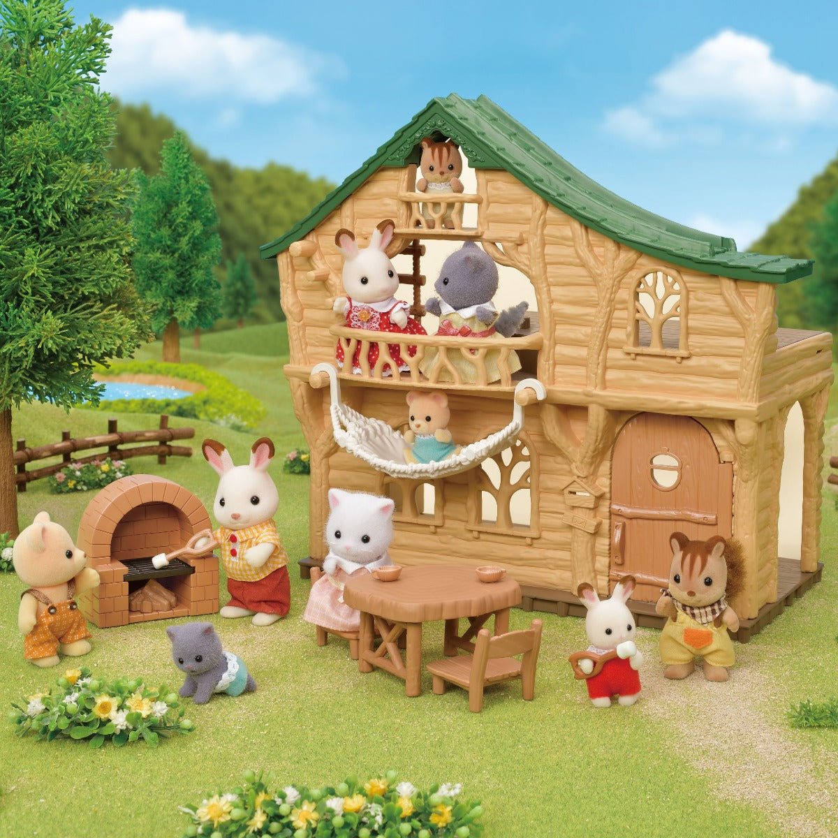 Sylvanian La Cabaña Del Lago 5451