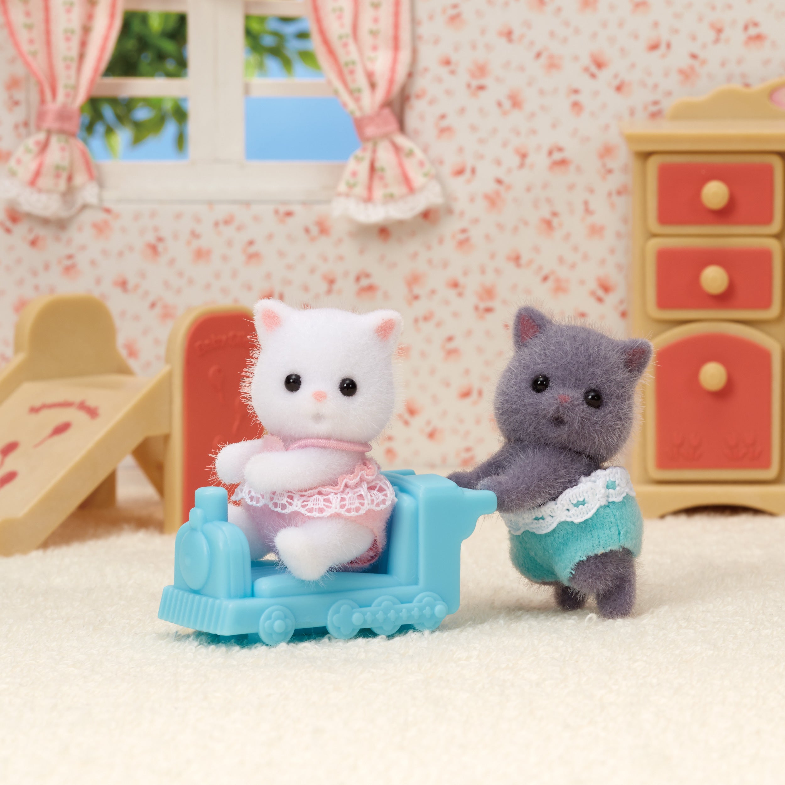 SYLVANIAN GEMELOS GATO PERSA 5457