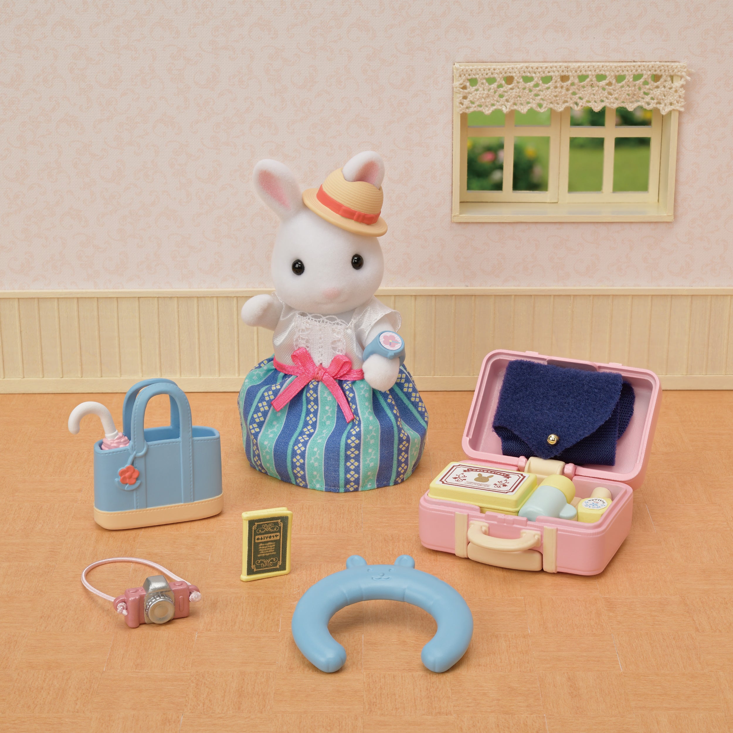 SYLVANIAN SET VIAJE EMILIA CONEJO DE NIEVE 5641