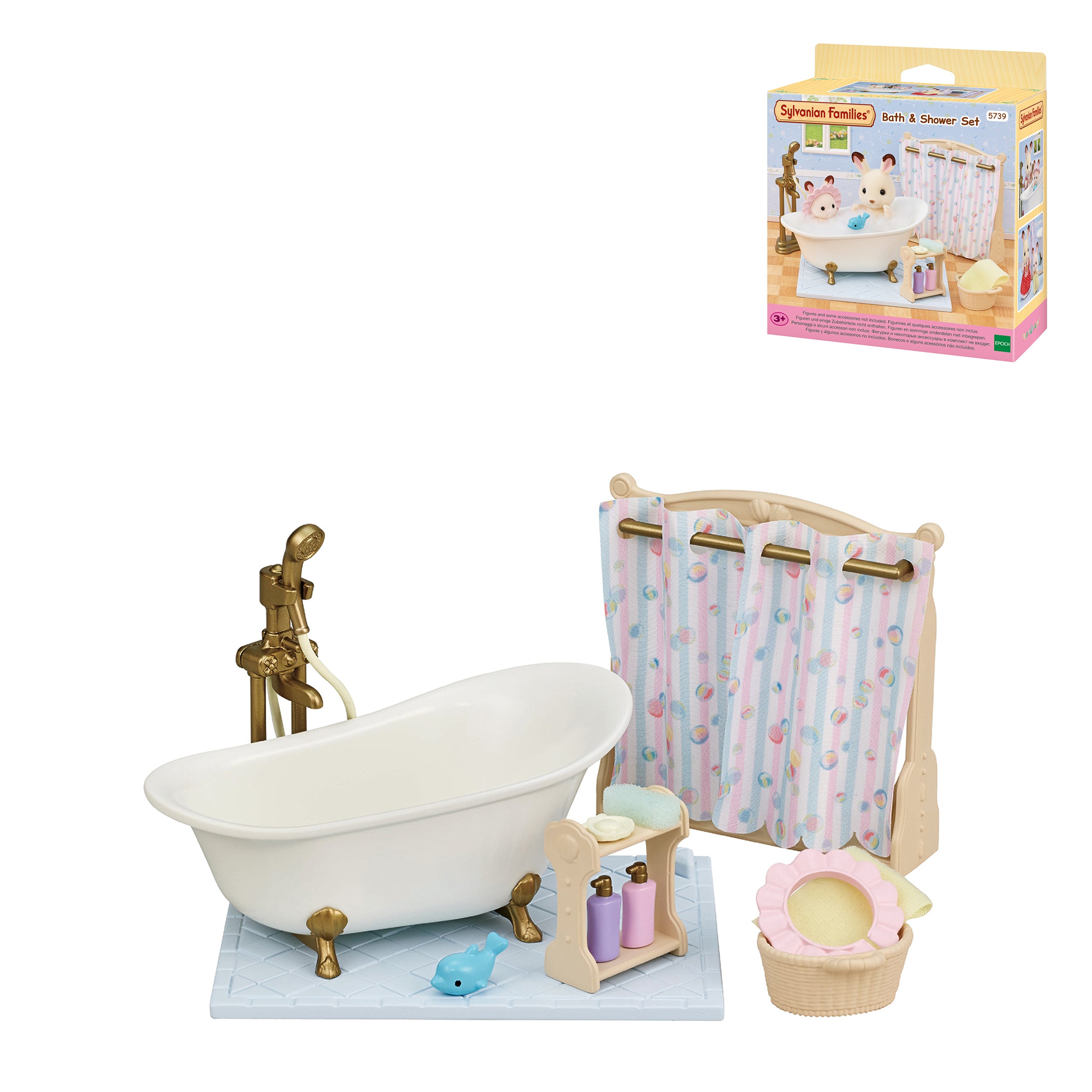 SYLVANIAN SET DE BAÑO Y DUCHA 5739