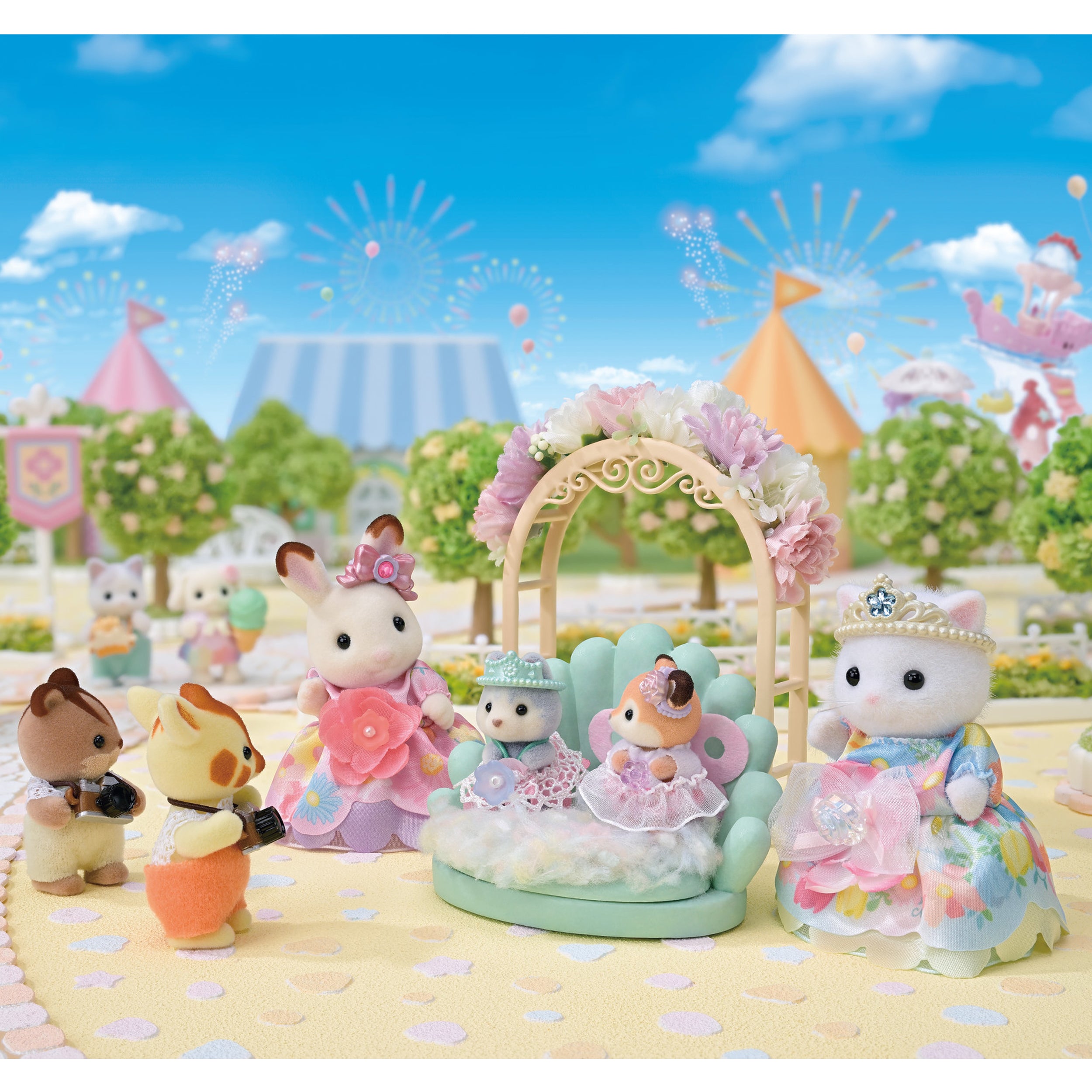 SYLVANIAN SET PRINCESAS DE LAS FLORES 5809