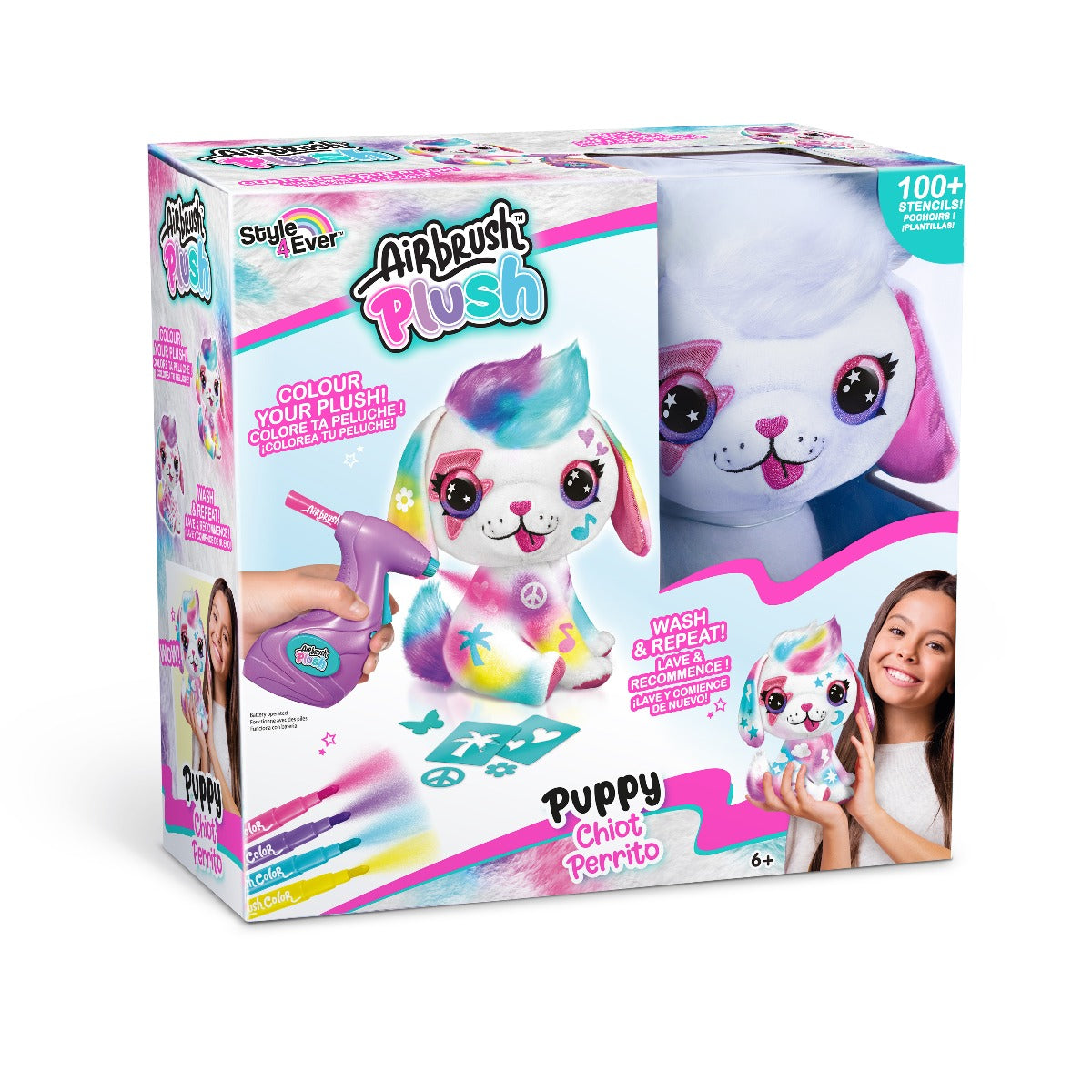 PELUCHE CON AEROGRAFO CACHORRO