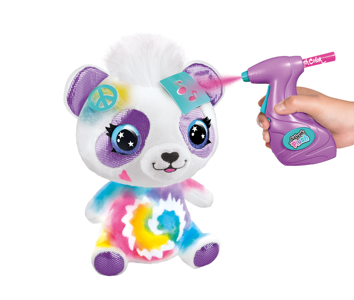 PELUCHE CON AEROGRAFO PANDA