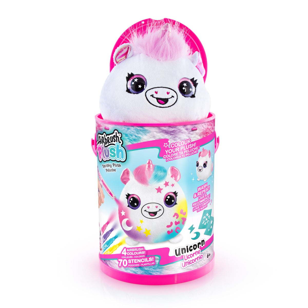 PELUCHE MEDIANO CON AEROGRAFO MISTERIOSO