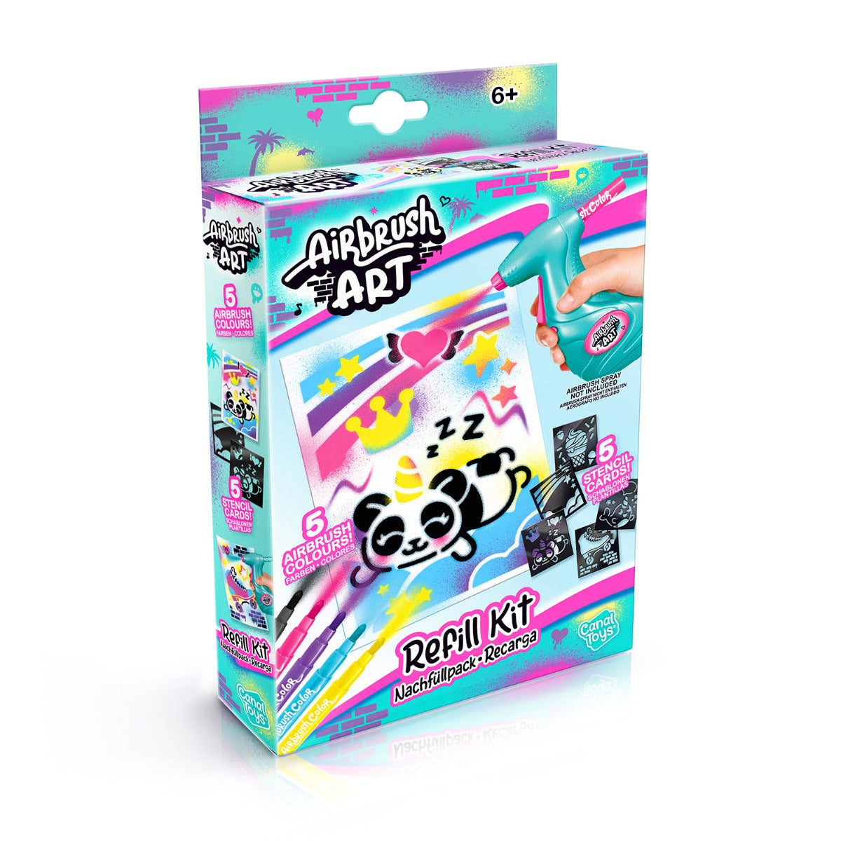 Kit De Recarga Para Arte Con Aerografo