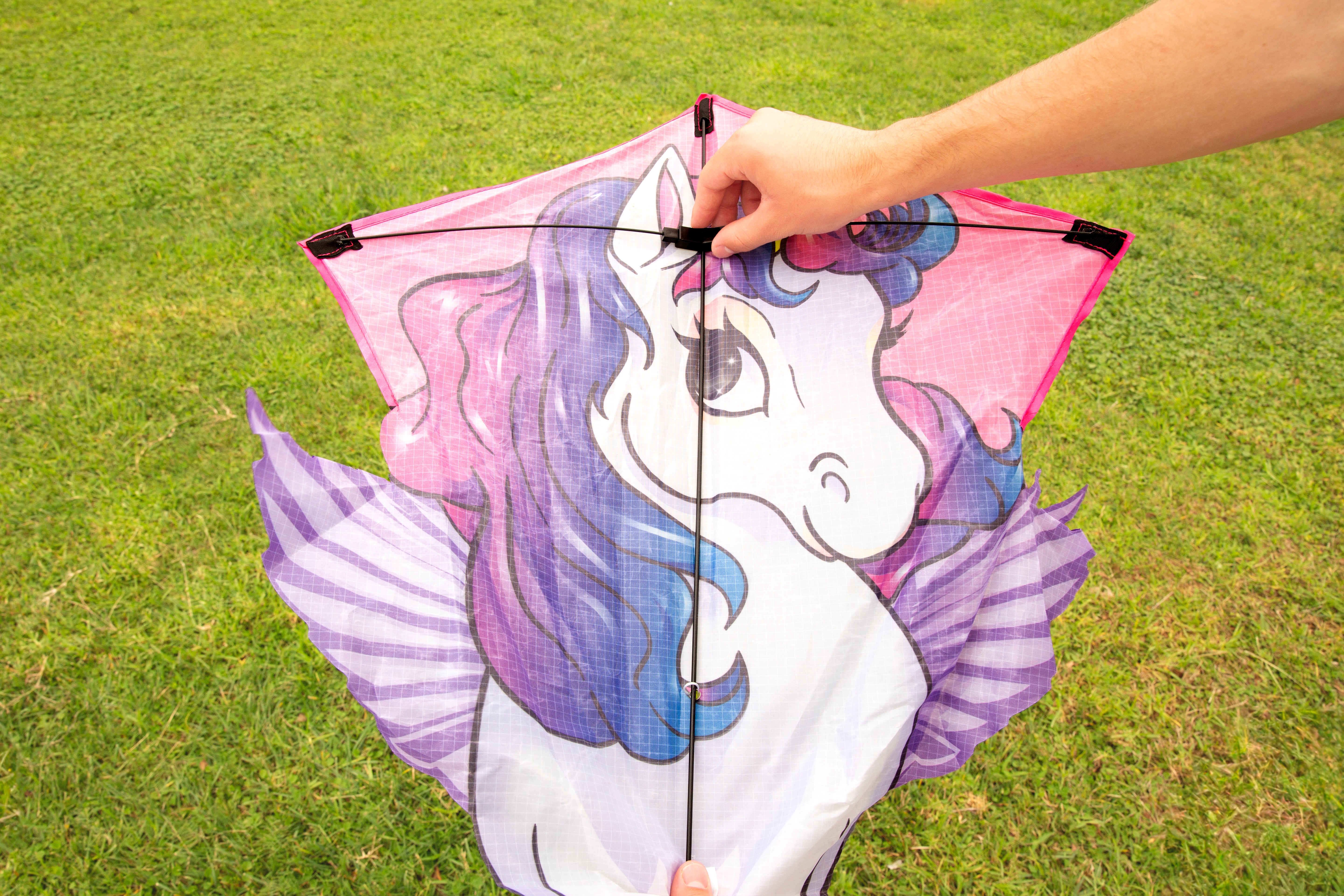 Papalote Diamante Unicornio