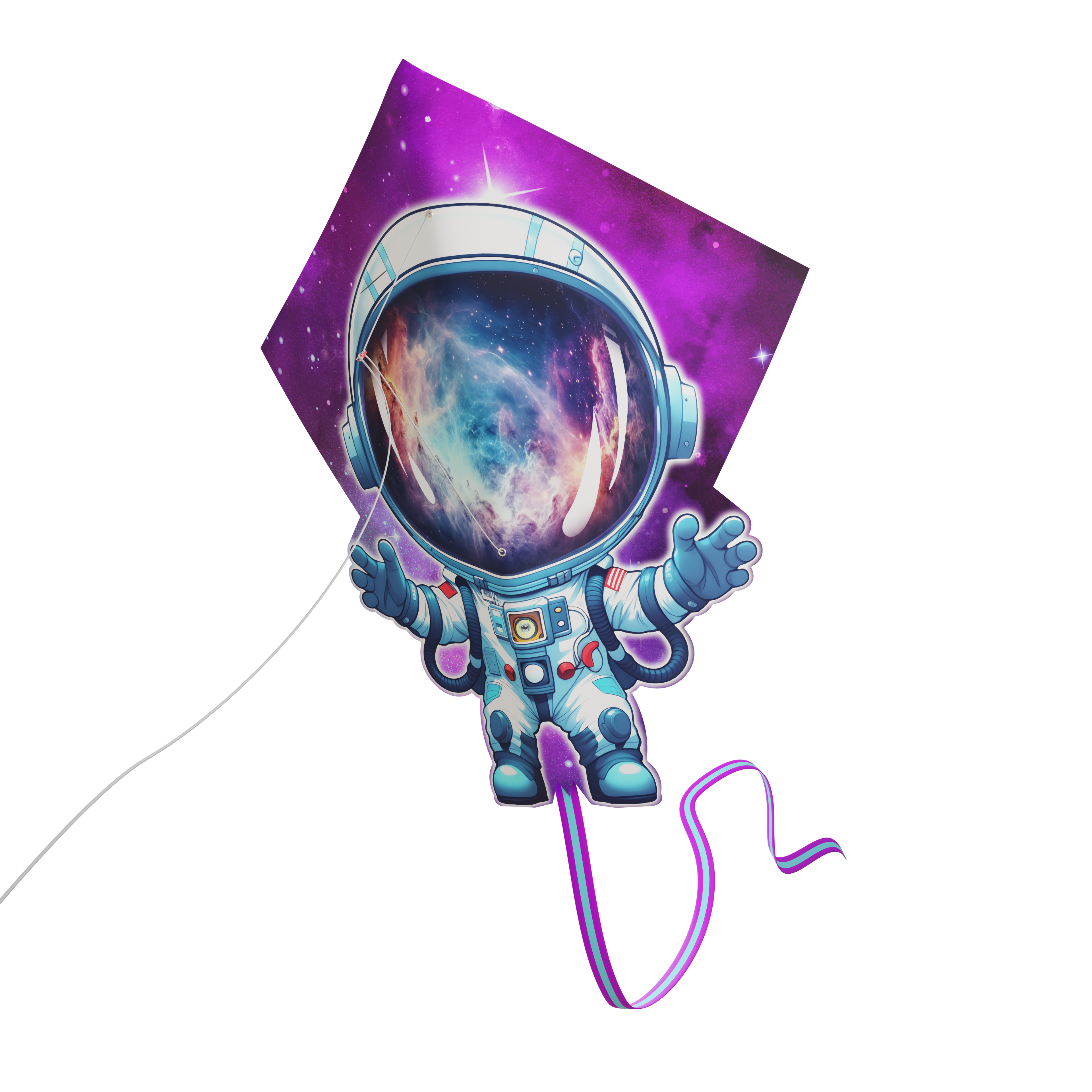 Papalote Diamante Astronauta
