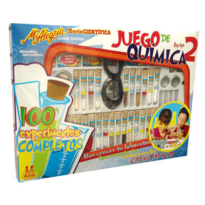 Juego de Química 100 experimentos