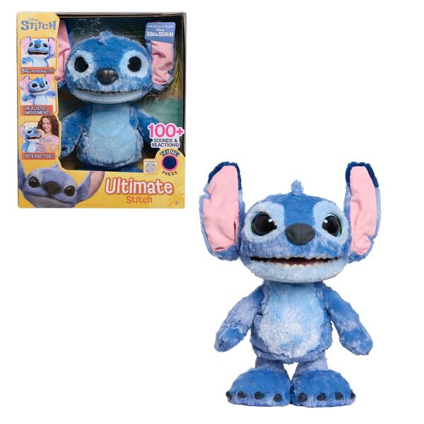 STITCH PELUCHE INTERACTIVO 17 PULG