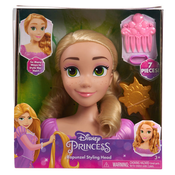 DISNEY PRINCESAS CABEZA PARA PEINAR RAPUNZEL