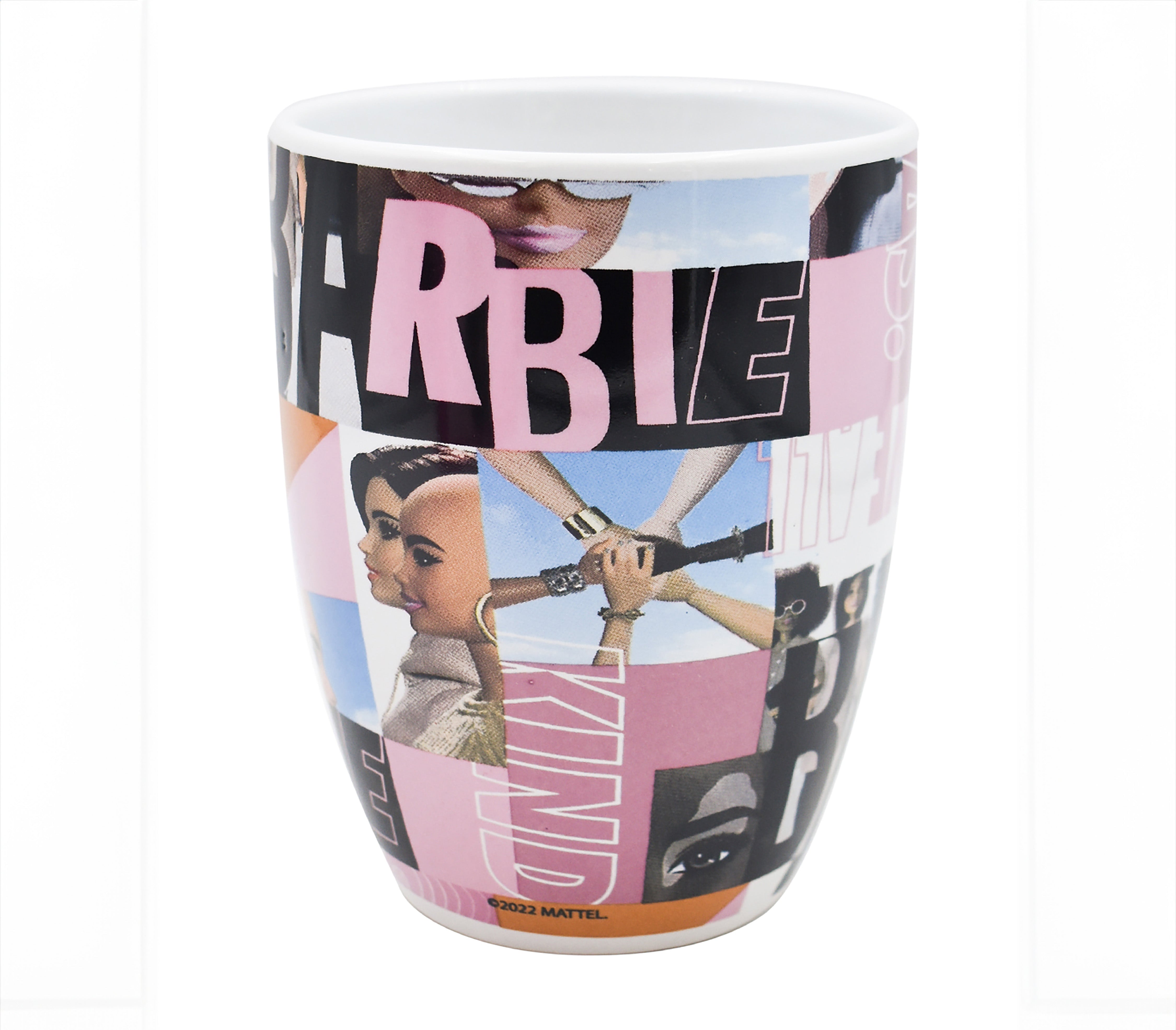 Tarro De Ceramica Belly En Caja Barbie 500Ml