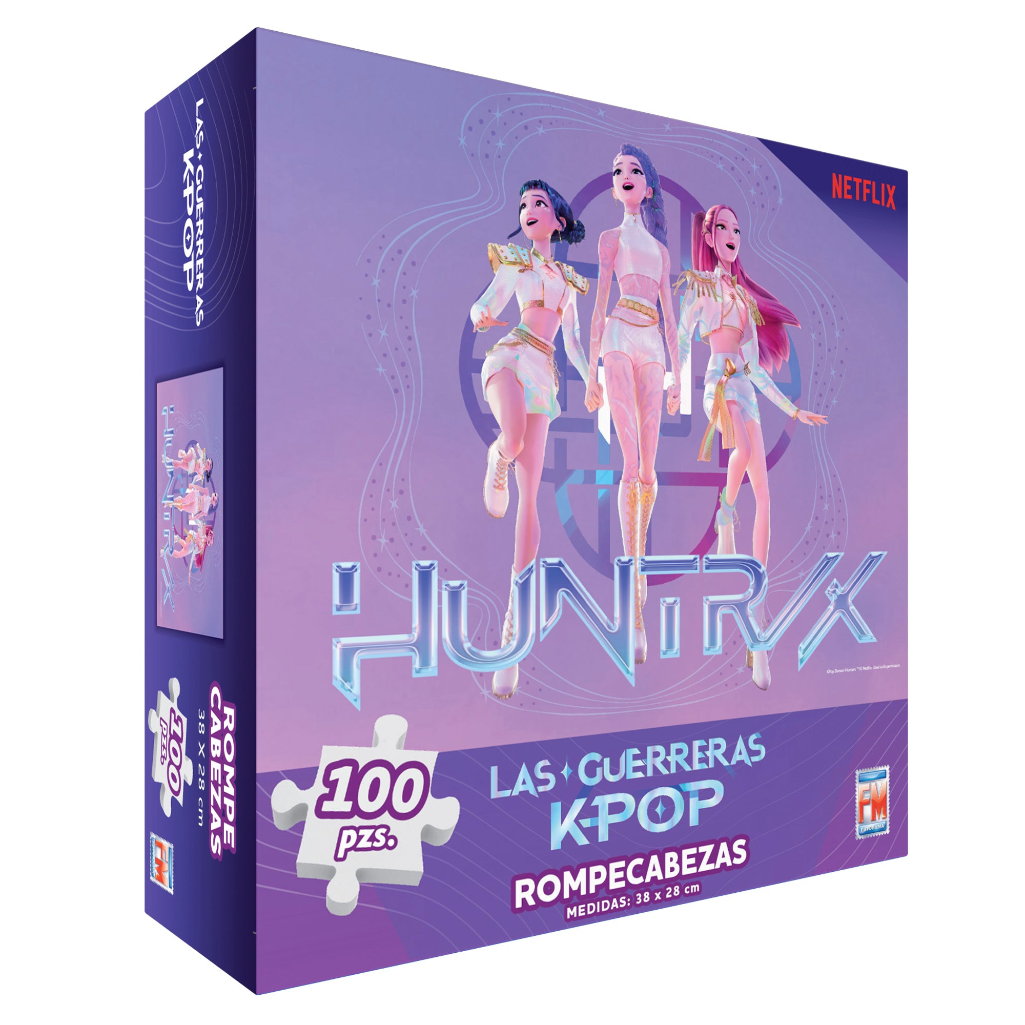 ROMPECABEZAS 100 PZAS GUERRERAS KPOP