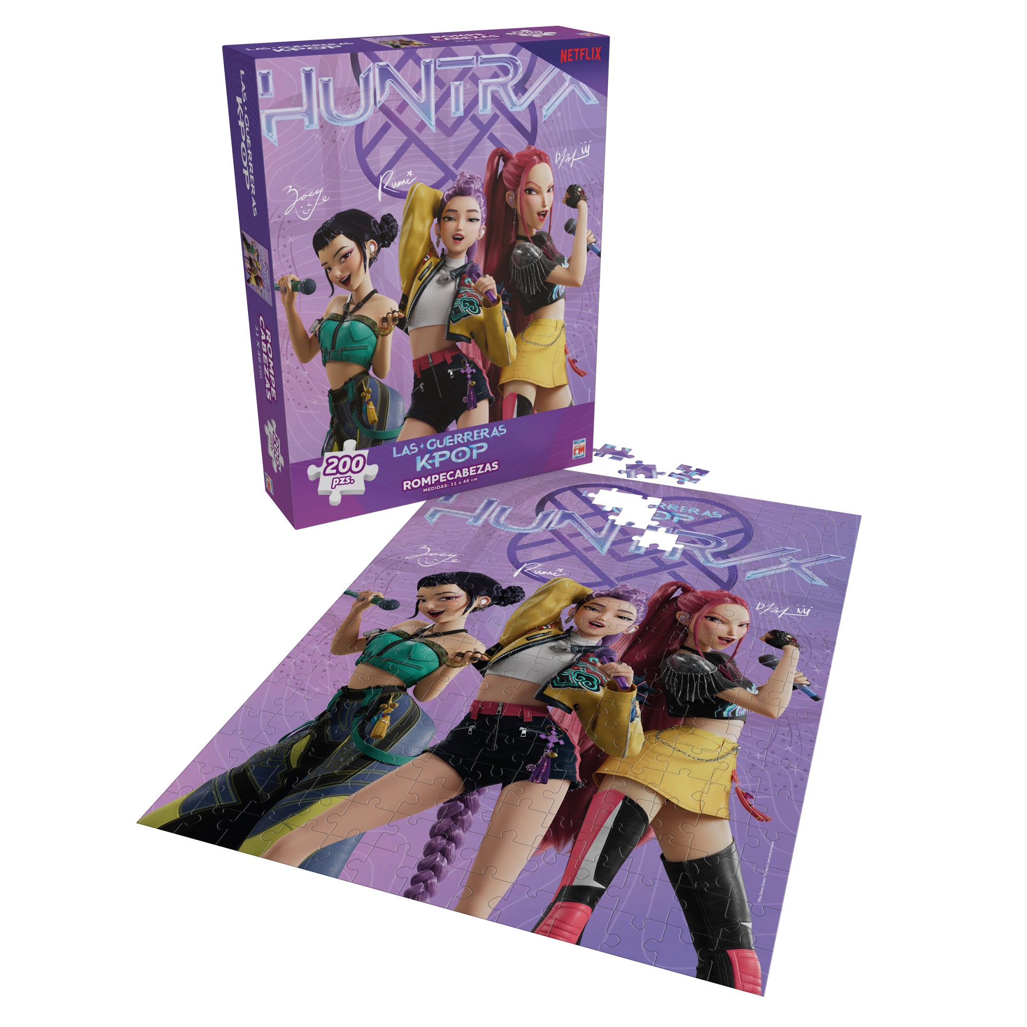 ROMPECABEZAS 200 PZAS GUERRERAS KPOP