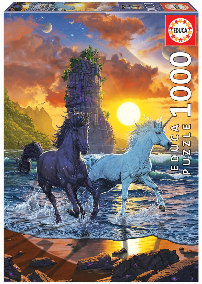 Unicorns on the Beach Puzzle 1000 pcs