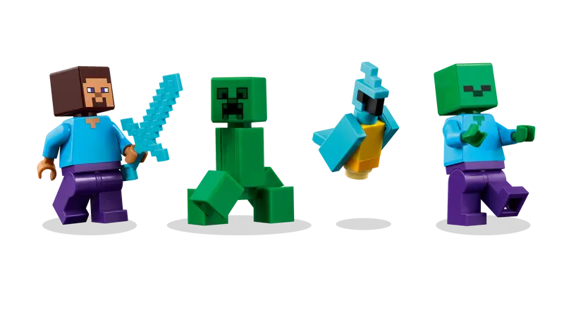 MINECRAFT LA CASA DINAMITA DE LA JUNGLA 21275