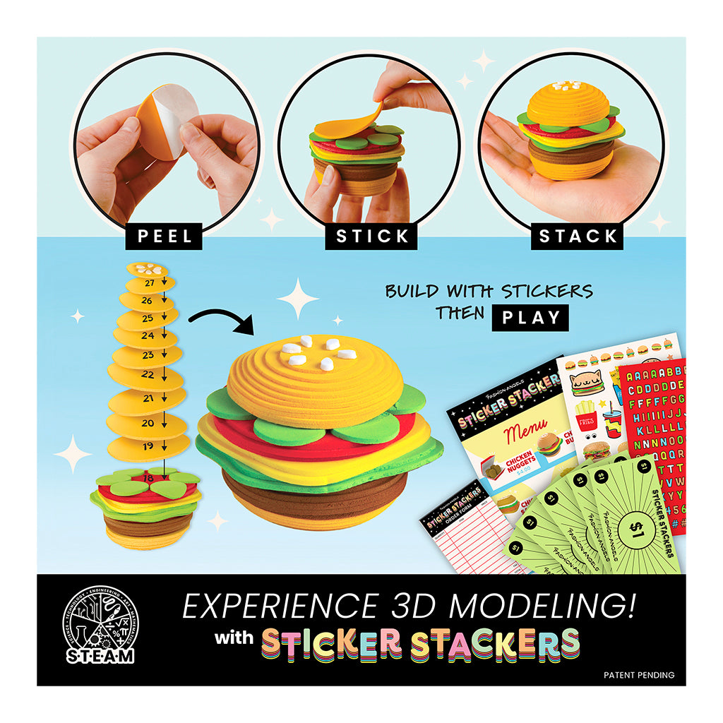 Fashion Angels Fast Food Sticker Stackers