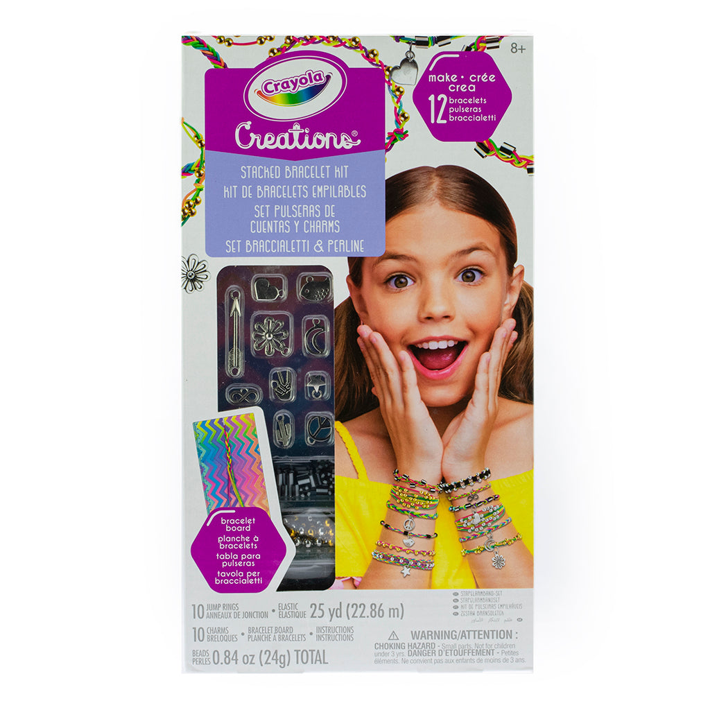 Crayola Creations Stacking Bracelet Kit