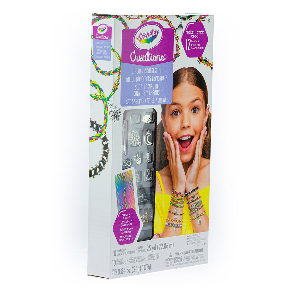 Crayola Creations Stacking Bracelet Kit