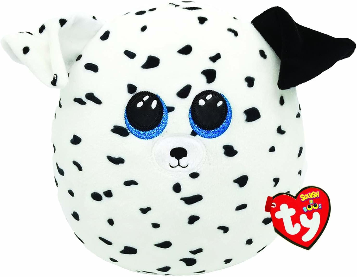PELUCHE TY SQUISH BOOS FETCH PERRO BLANCO