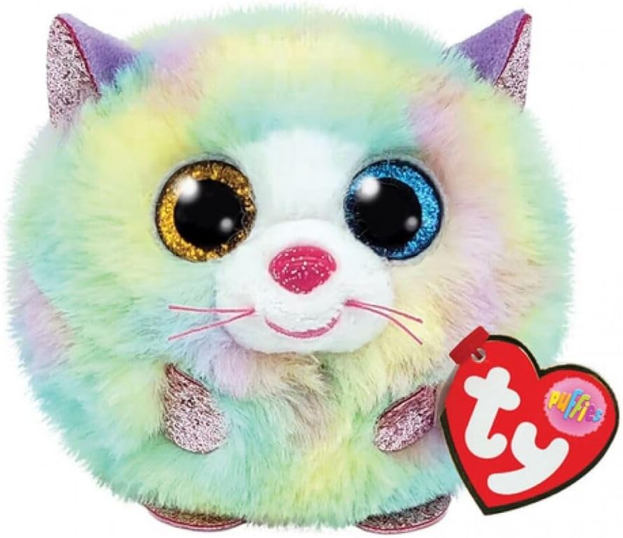 PELUCHE TY BALL HEATHER GATO