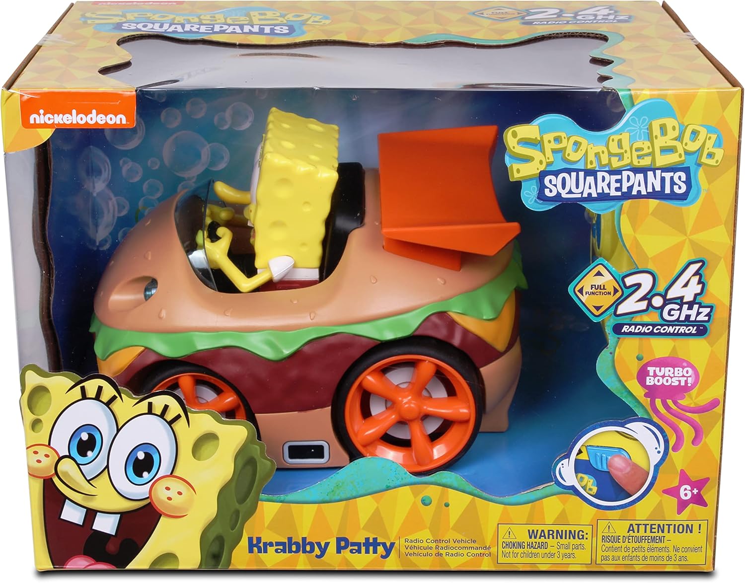 BOB ESPONJA VEHICULO RADIO CONTROL