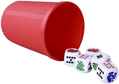 Novelty Poker Domino Double 9 Foil