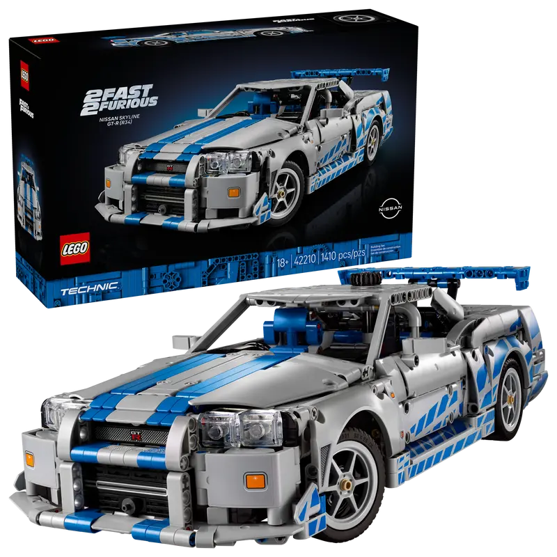 TECHNIC 2 TECHNIC AUTO NISSAN SKYLINE GT R R34 DE MaS RaPIDO MaS FURIOSO 42210