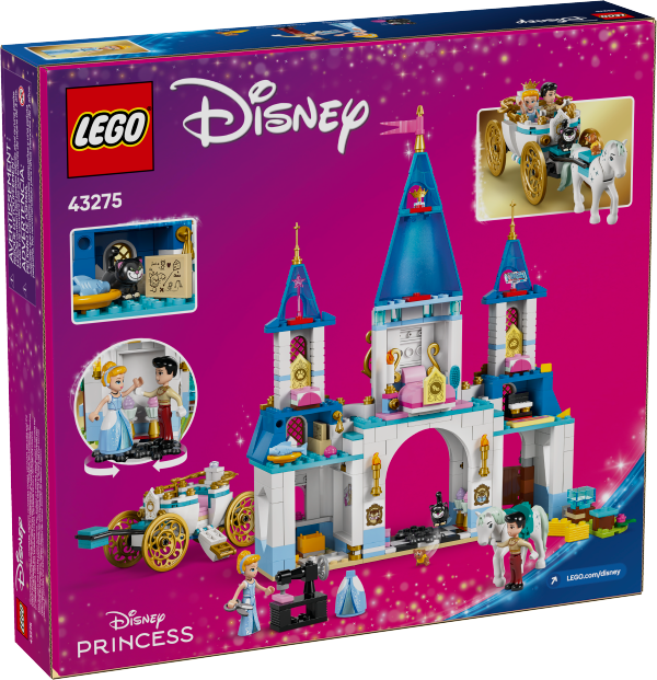 DISNEY CASTILLO Y CARRUAJE DE CENICIENTA 43275
