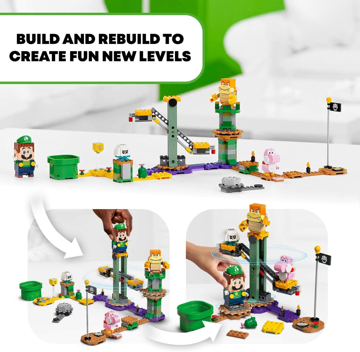 Lego Super Mario Recorrido Inicial Aventuras con Luigi 71387