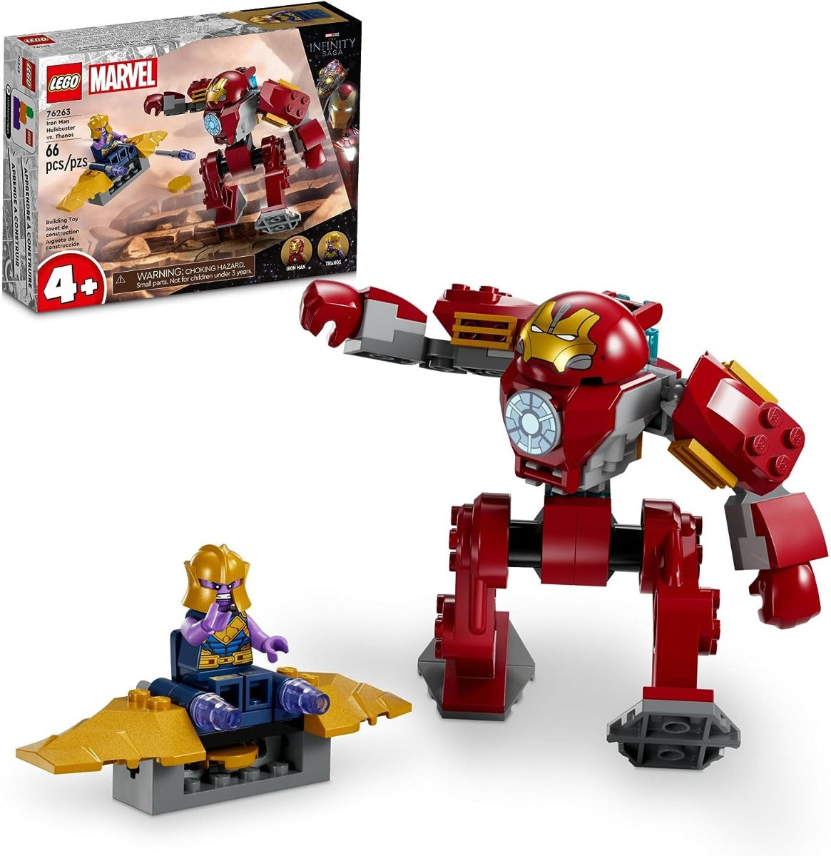 Lego Super Heroes Marvel Anti-Hulk de Iron Man vs. Thanos 76263