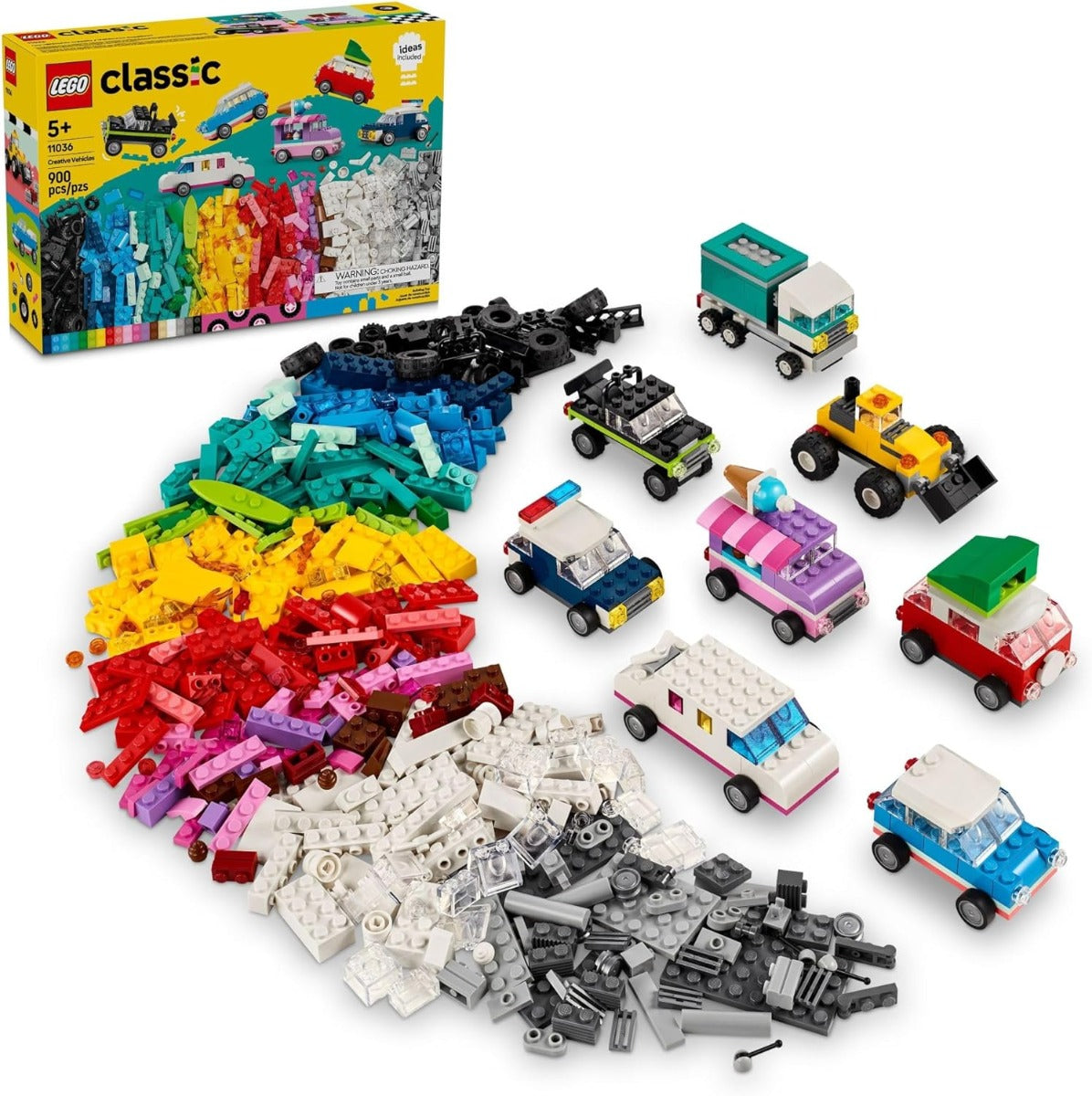 Lego 11036 Classic Colorful Creative Vehicles