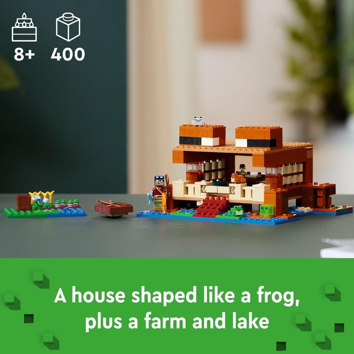Lego 21256 Minecraft The Frog House